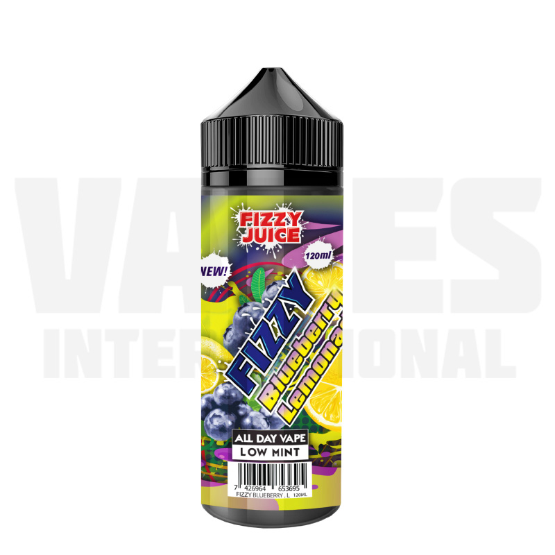 Fizzy Blueberry Lemonade (100 ml, Shortfill) Vapes International
