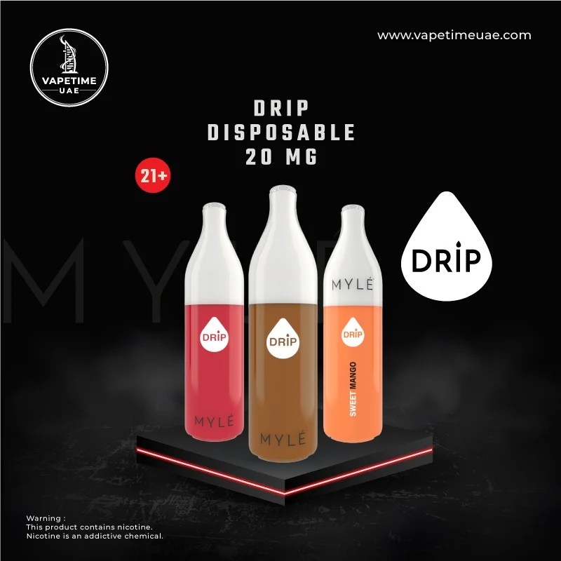 MYLÉ DRIP 2500 PUFFS DISPOSABLE VAPE in UAE Vape Vape UAE Vape