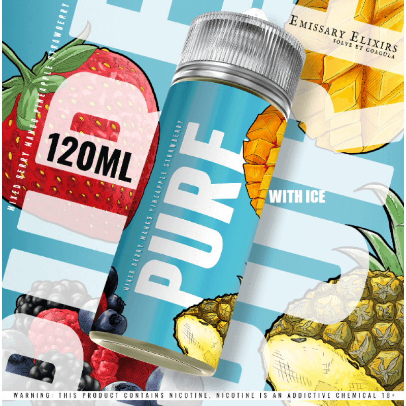 Pure Blue Combo (120ml) Vape Vent