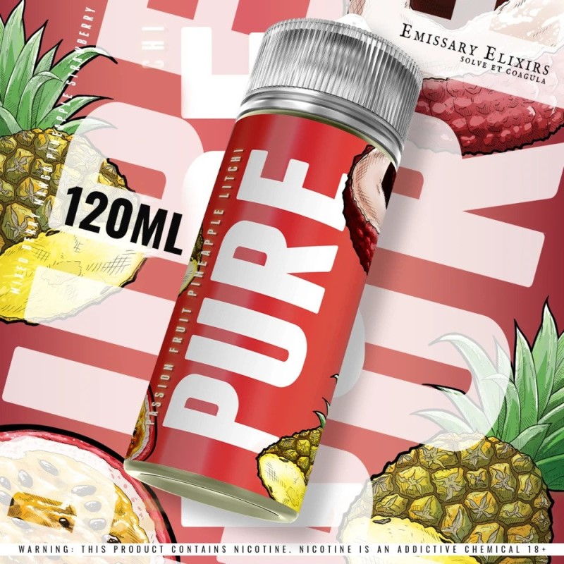 Pure Red Combo (120ml) Vape Vent