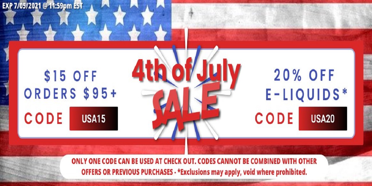 Best July 4th Vape Deals 2021! Vaping Cheap Deals