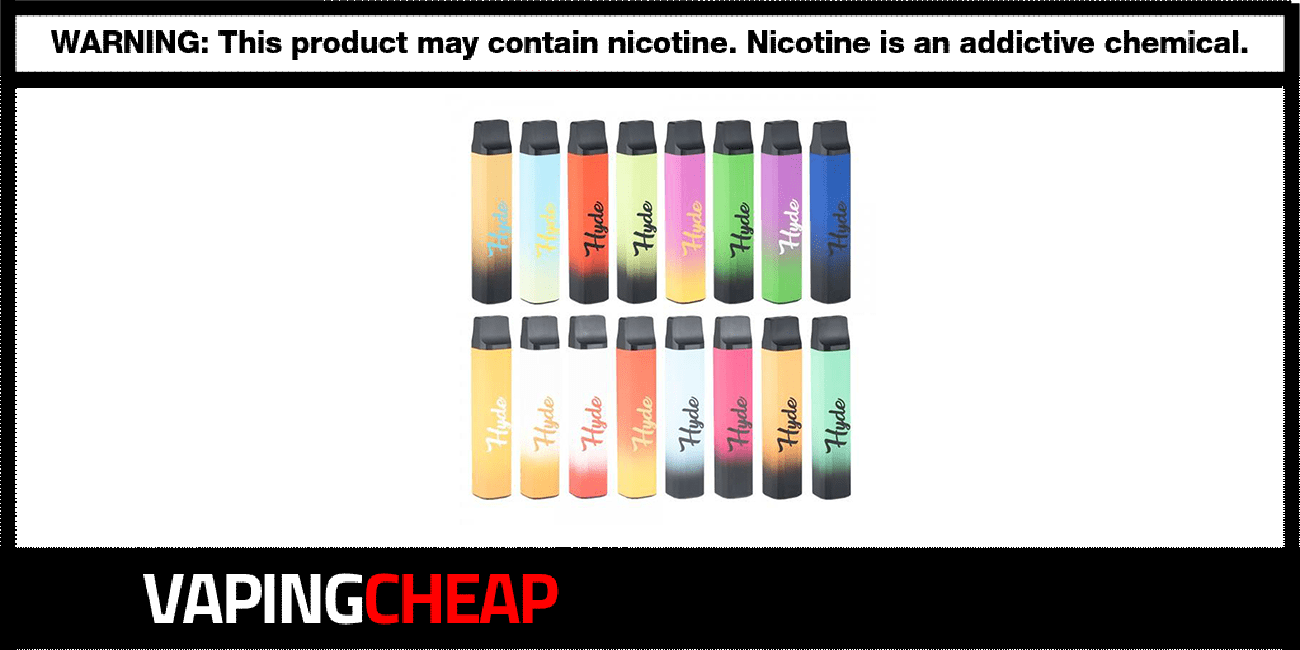 Hyde Edge Recharge Disposable Vape 3.99 (USA) Vaping Cheap Deals
