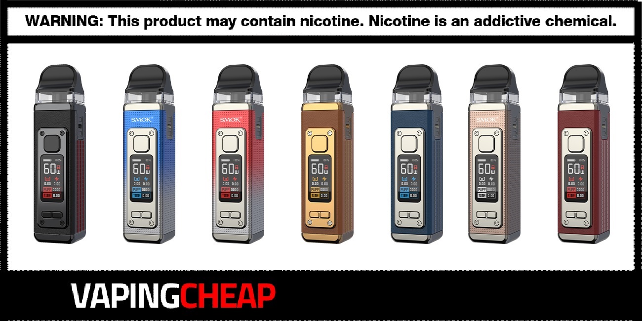 Smok RPM 4 Pod Mod Kit 19.49 (USA) Vaping Cheap Deals