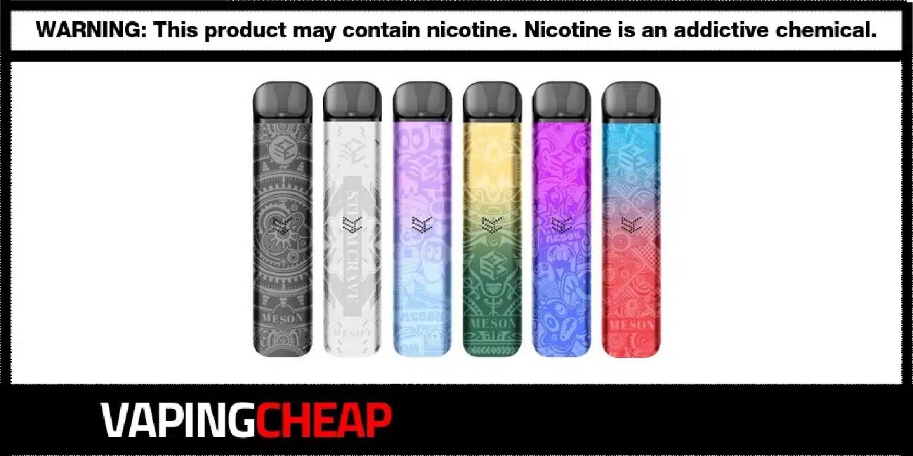 Steam Crave Meson Pod Vape 24.99 Vaping Cheap Deals