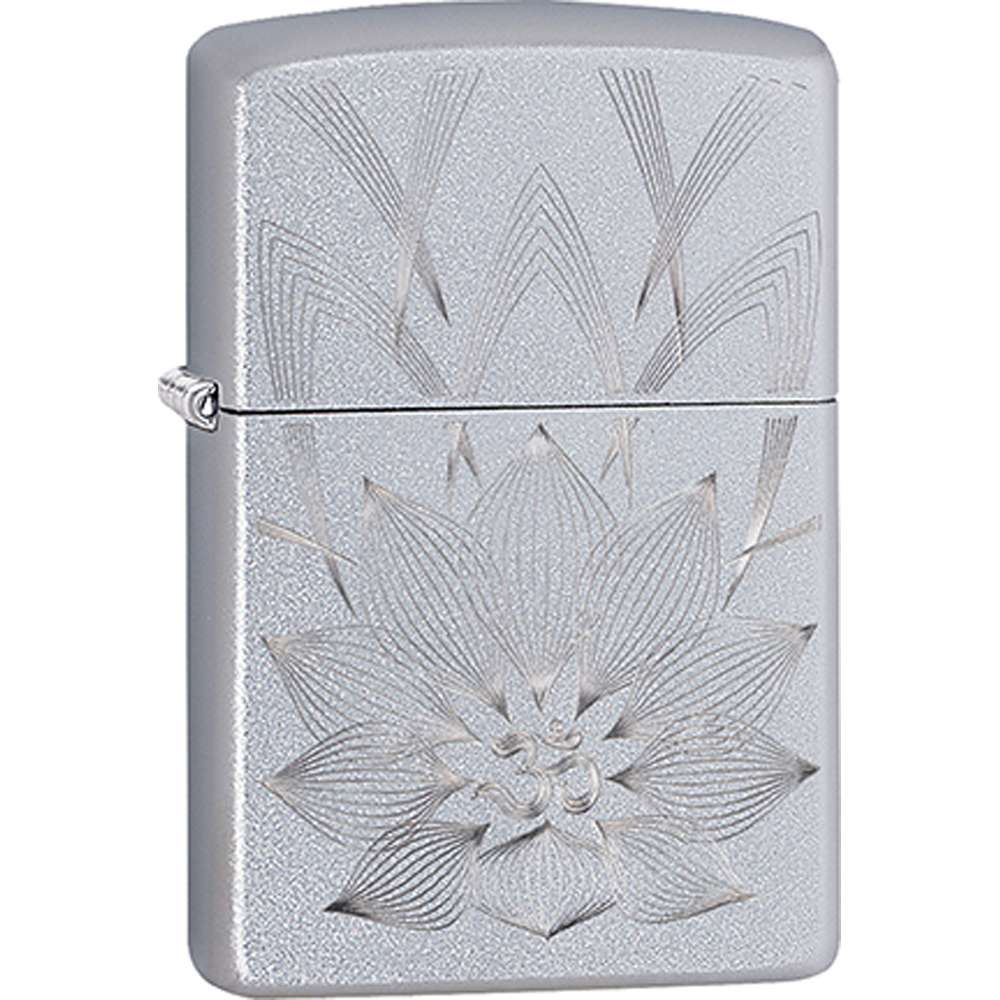 Zippo Lotus Flower Engraved Vaping Elements