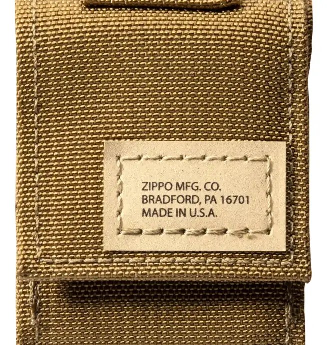 Zippo Tactical Pouch Coyote Vaping Elements