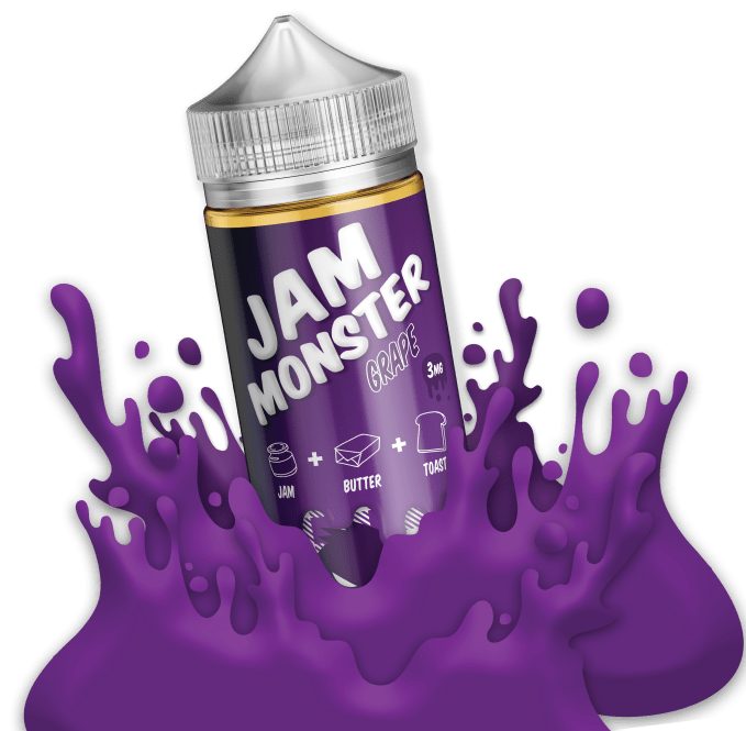 Grape Jam EJuice by Jam Monster Review The Vaping Griffin