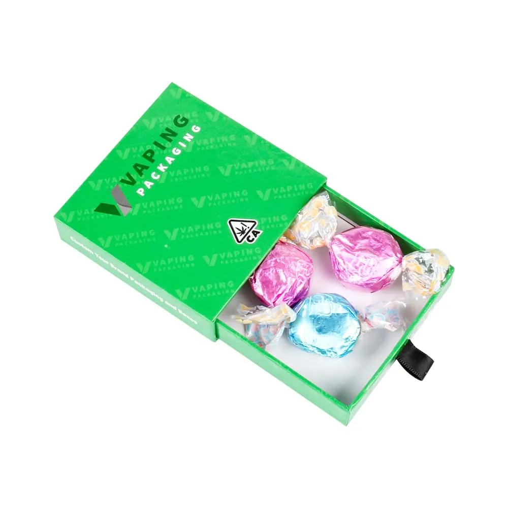 Packaging Drawer with EasyPull Tabs Vaping Packaging