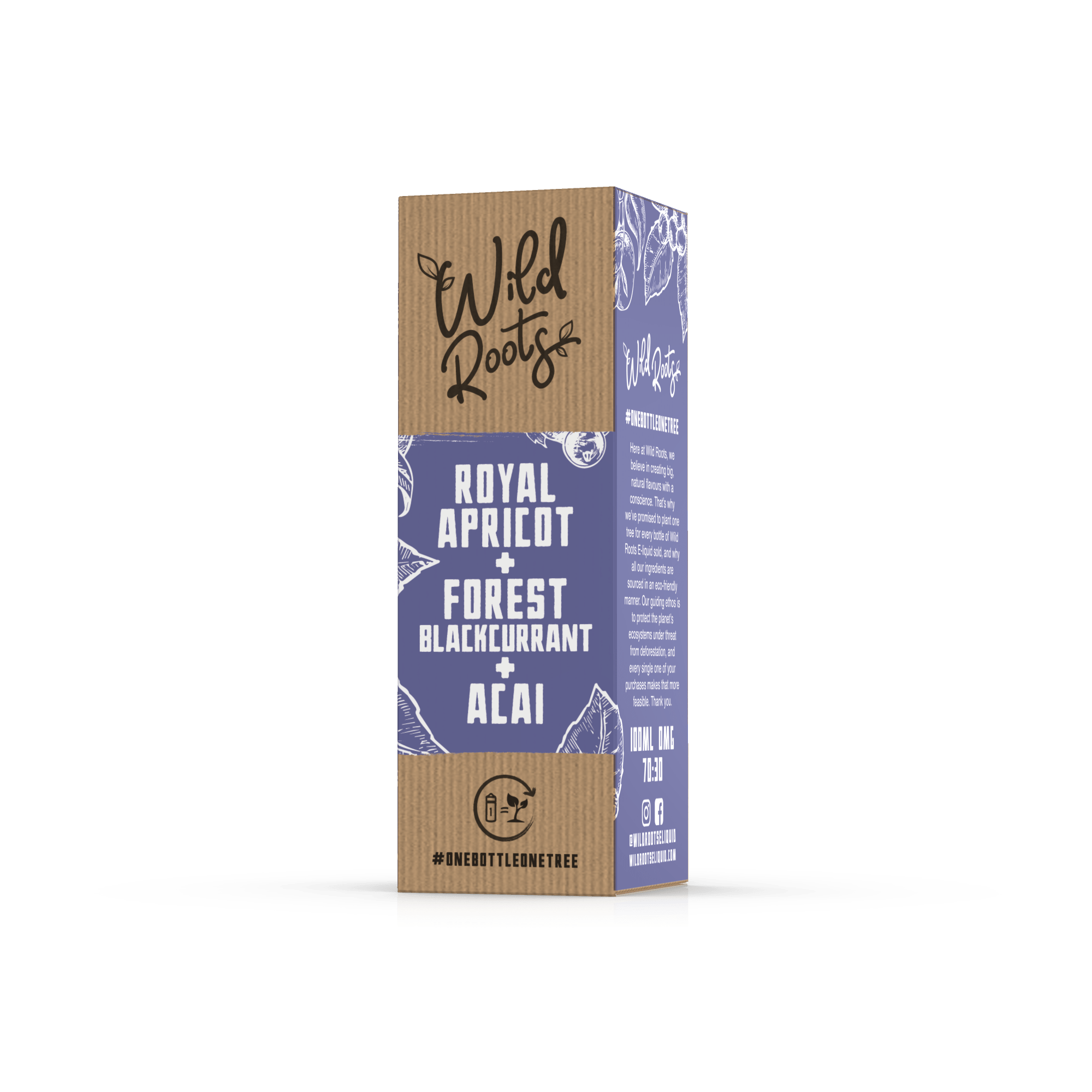 Wild Roots Royal Apricot Shortfill Vaping Wizard