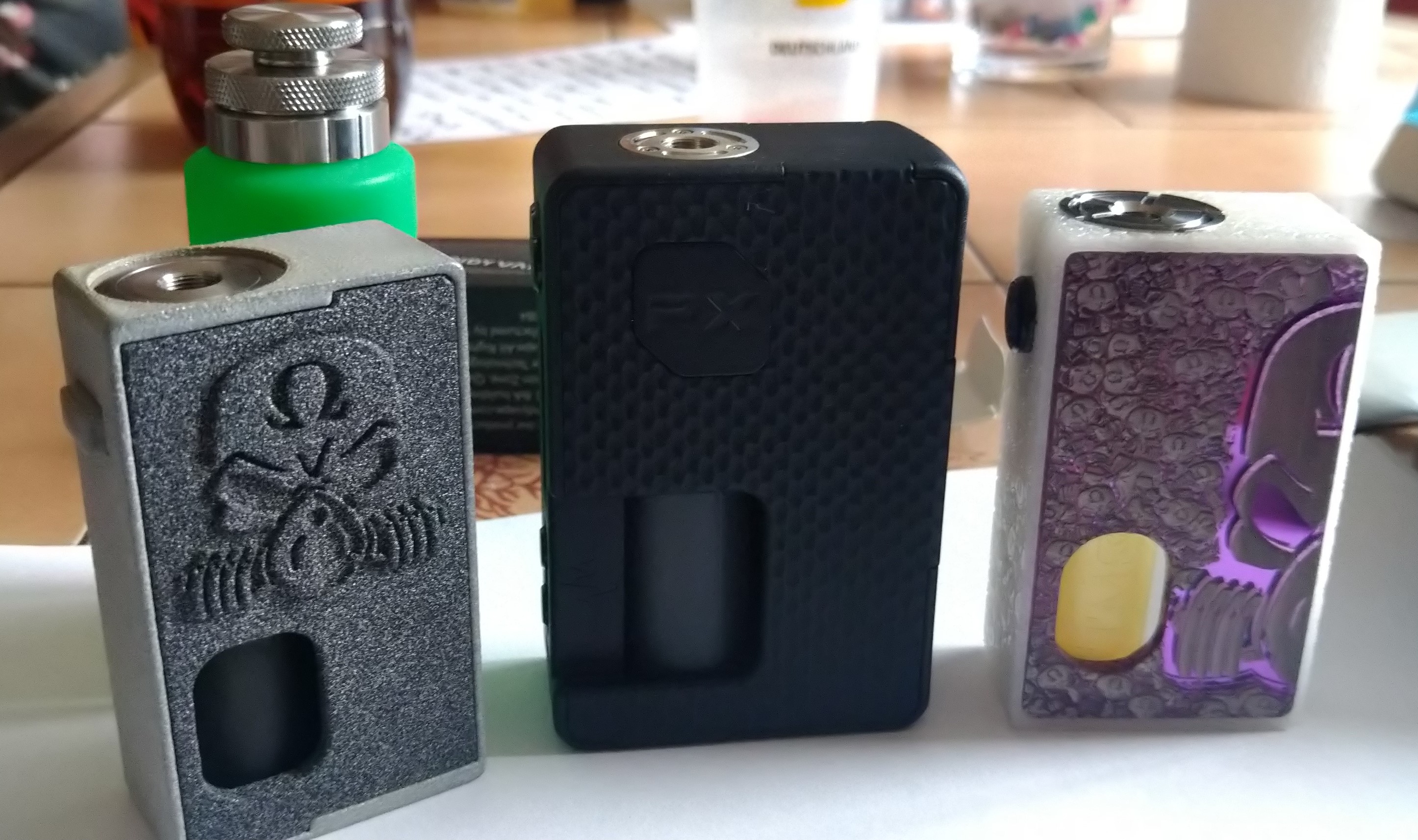 Meine ersten Mech Mods Vapoo.de Dampfer Forum für EZigaretten und