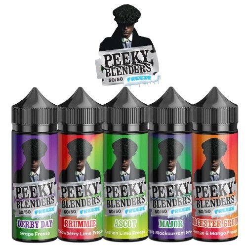 Peeky Blenders Freeze 50/50 Short Fill ELiquid Vaportiser LTD Vape