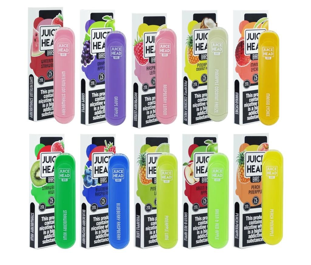 Juice Head Bars Disposable Vaportiser LTD Vape Wholesale Supplier