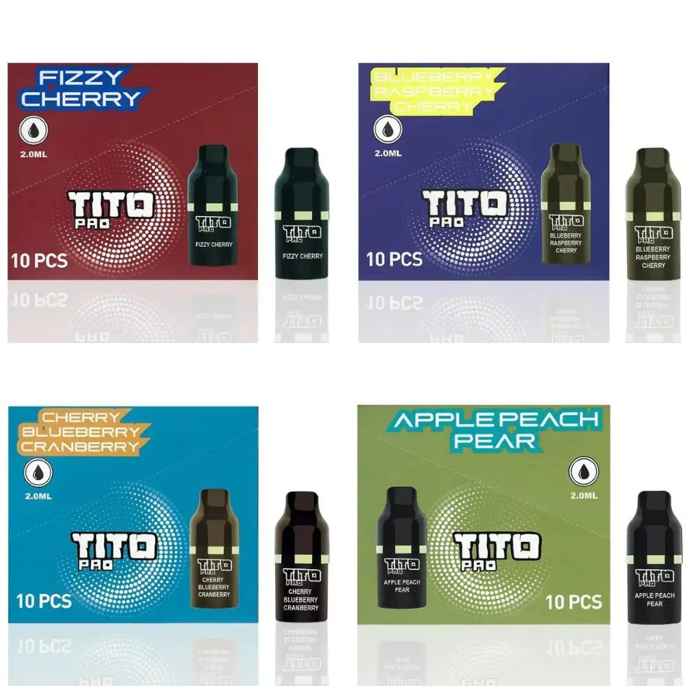 TITO Pro Prefilled Pod Vaportiser LTD Vape Wholesale Supplier