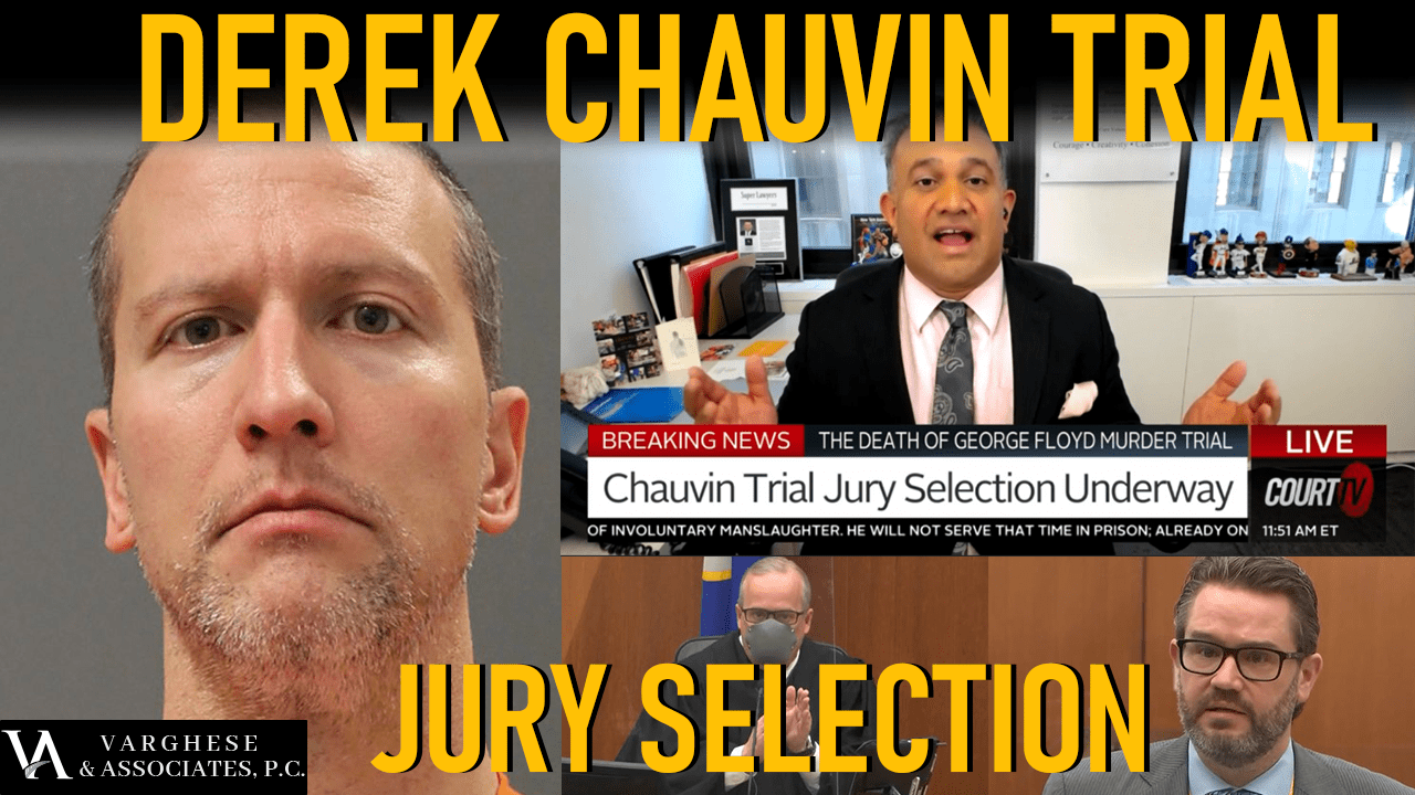First Juror Selected in Chauvin's Trial Has Not Seen the Video