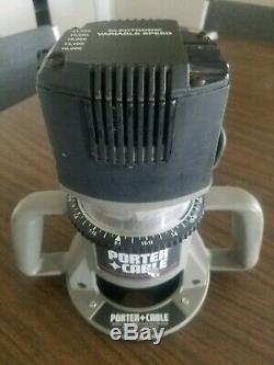 Porter Cable Variable Speed Motor Production Router 7518 With 75361 Base