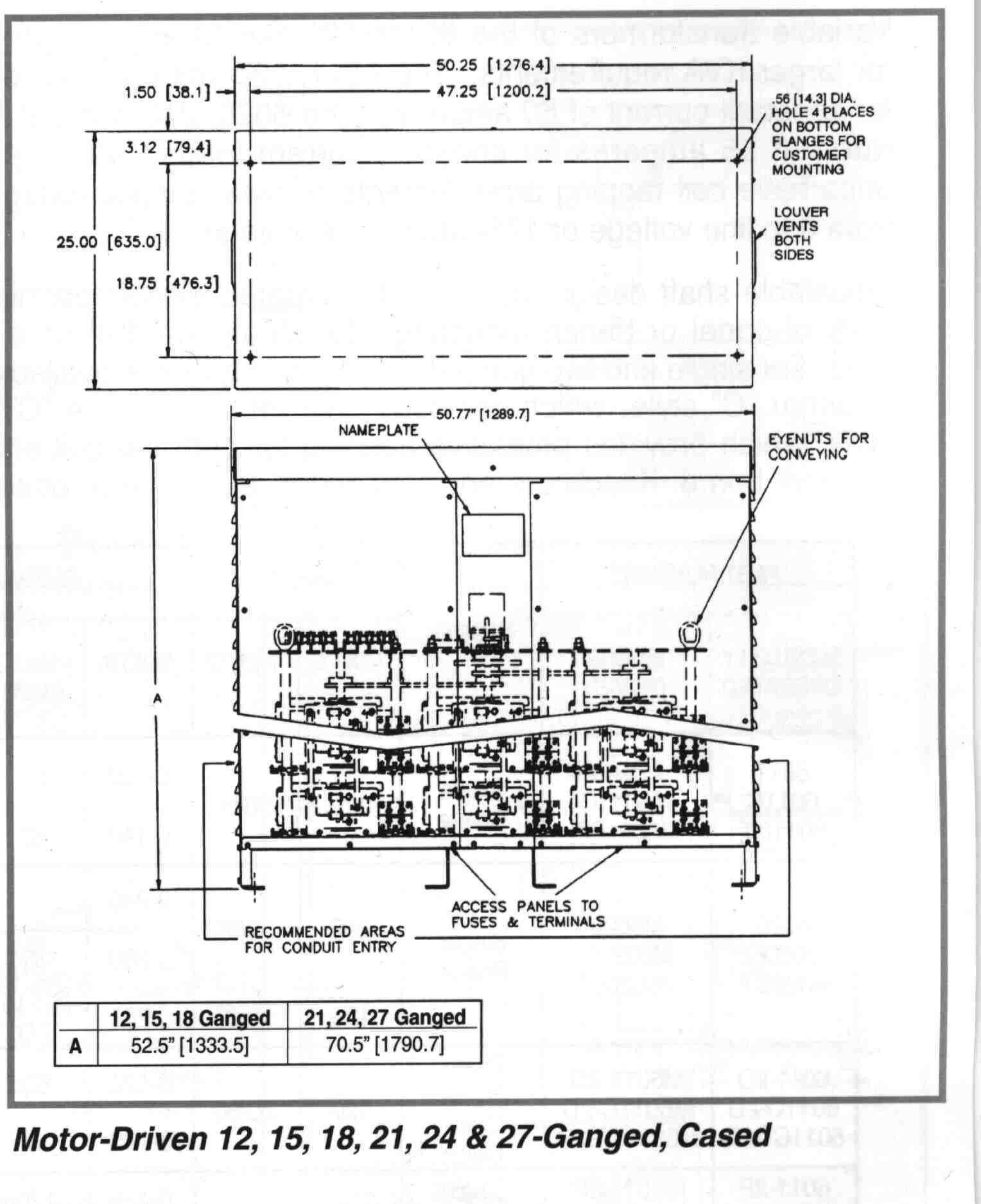 VARIAC Motor Operated 12-27 Ganged