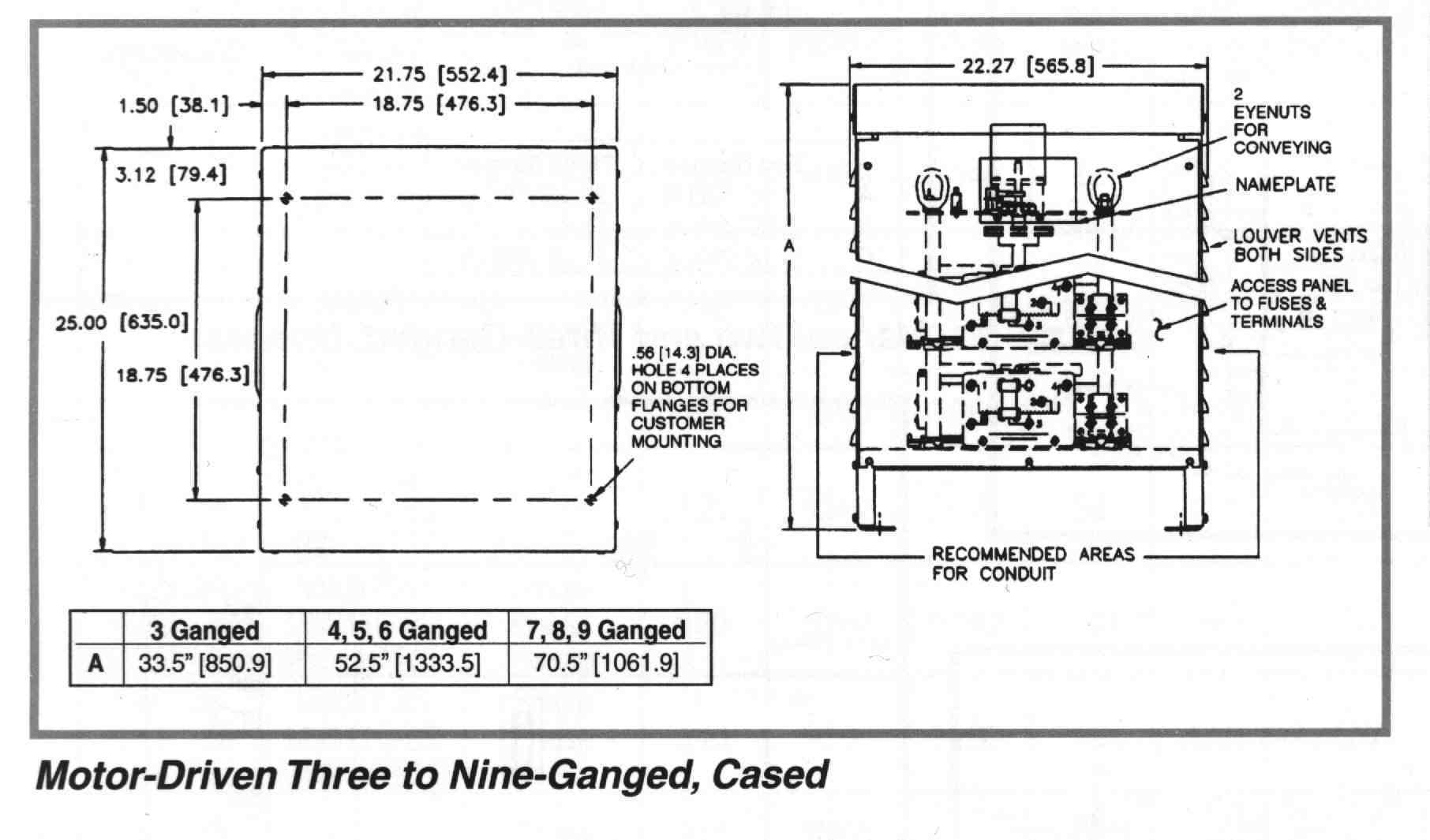 VARIAC Motorized 3-9 Ganged