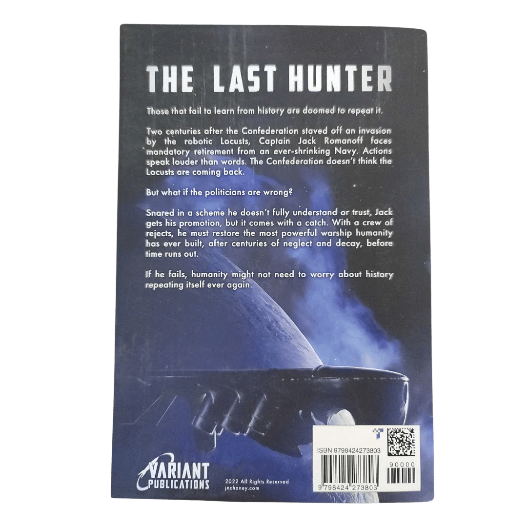 The Last Hunter Signed Paperback Edition Variant Audio
