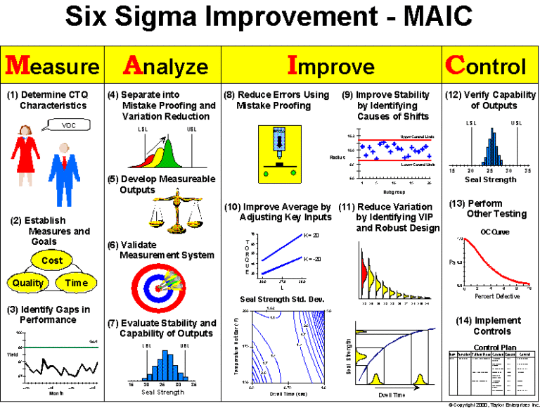 Six Sigma Program Taylor Enterprises