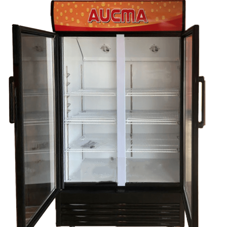 Aucma 1000L Double Door Display Fridge [SC1000] VariBuy Shop lupon