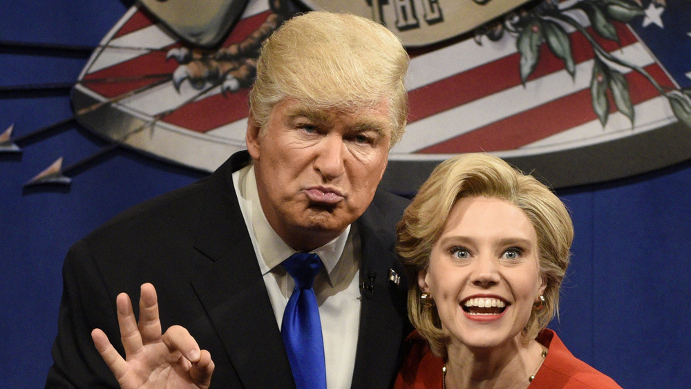 'SNL' Tackles Trump's Lewd Comments In Opening Moments
