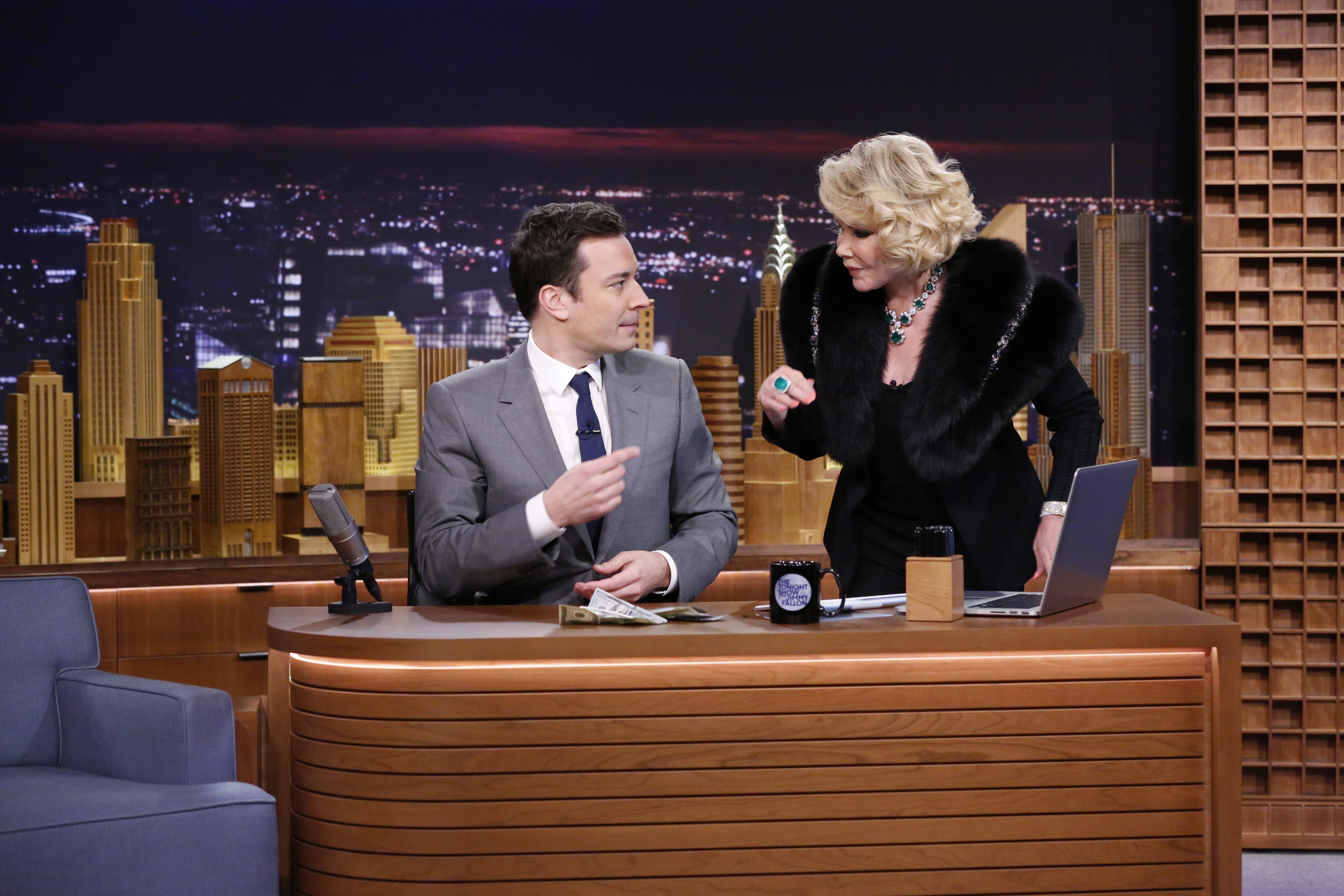 Joan Rivers Returns To 'Tonight Show' After DecadesLong Ban Variety