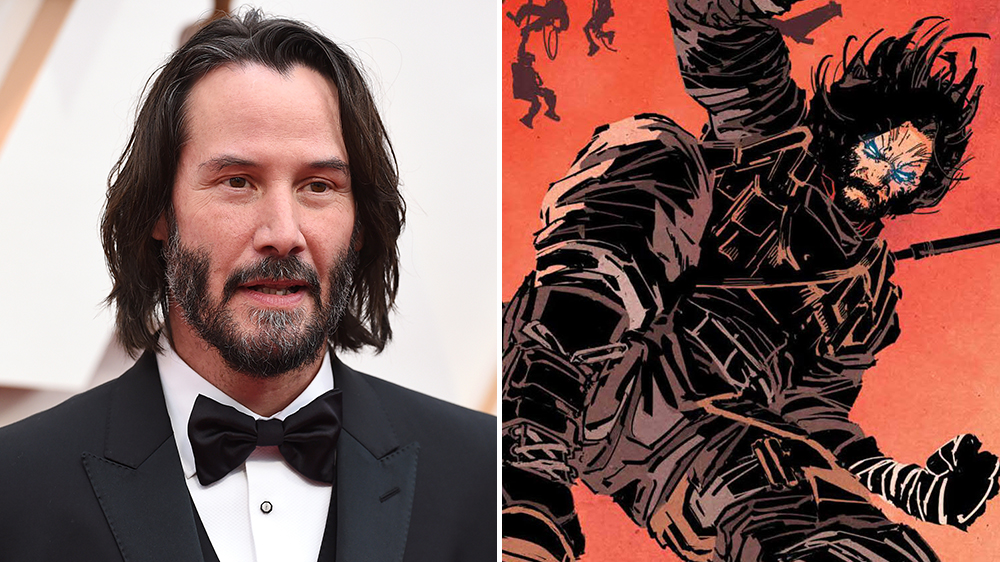 Keanu Reeves Developing Brzrkr Liveaction Film Anime Series