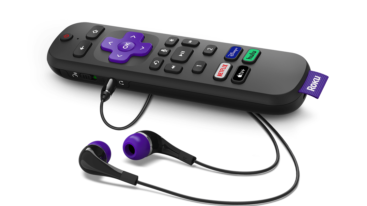 Roku Rechargeable Remote Includes VoiceActivated Find Feature Variety