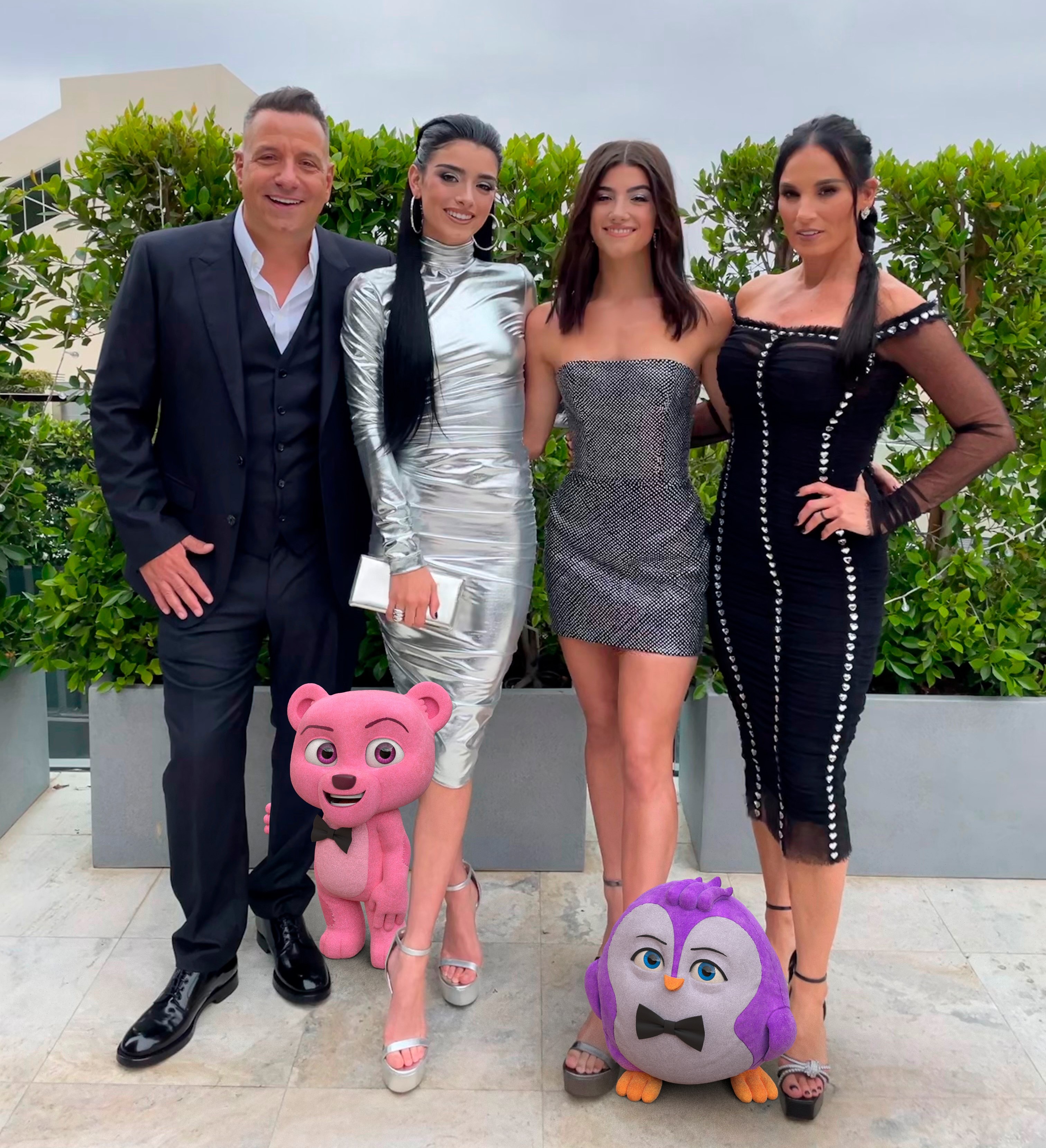 Charli & Dixie D'Amelio Launch Squeaky and Roy Cartoon