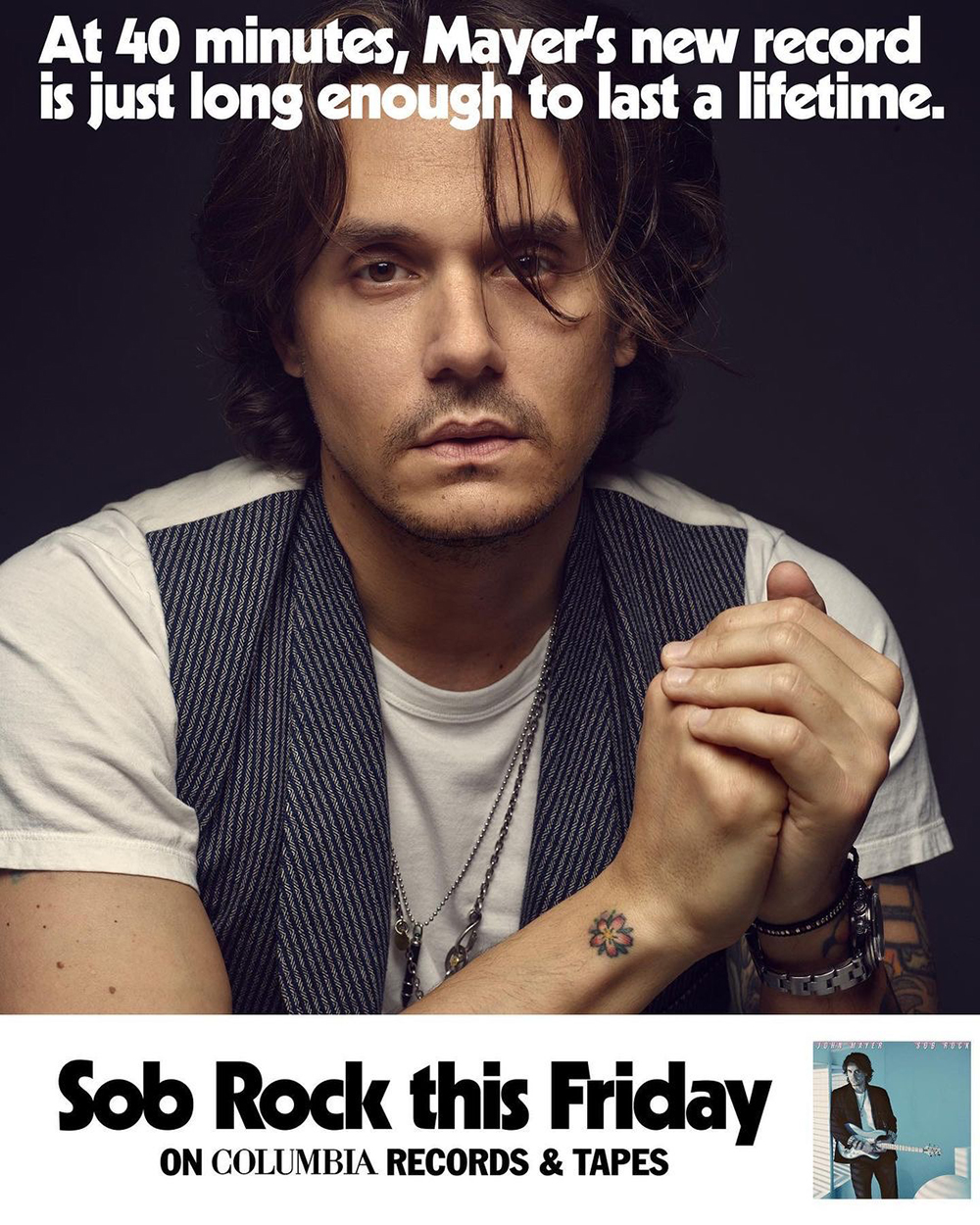 John Mayer's 'Sob Rock' What Inspired the Album's '80s Throwback Look