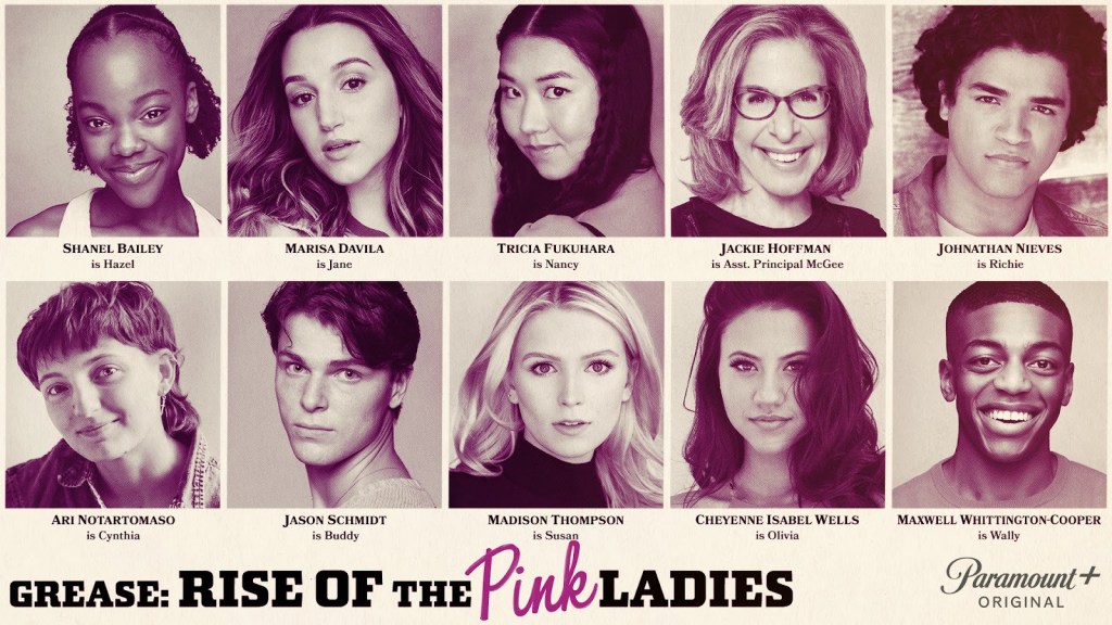Paramount+ Reveals the Cast for Grease Prequel Series ‘Rise of the Pink