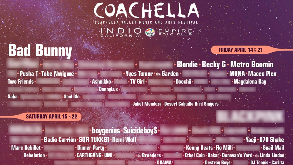 Coachella's Lineup Is Half International Why Is Border Policy Hostile?