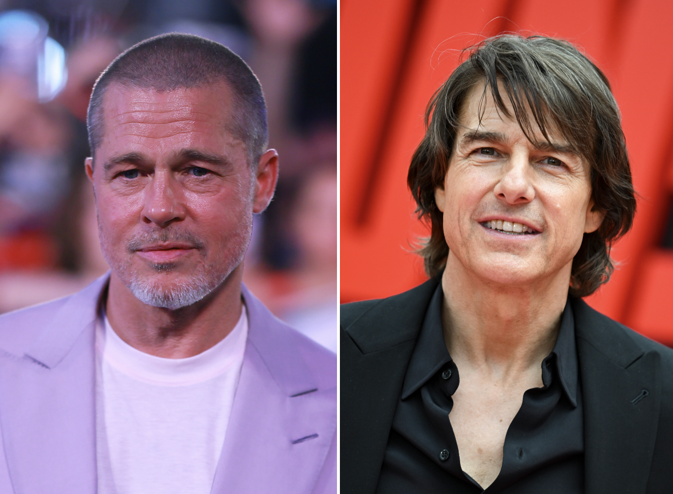 Brad Pitt Would Act With Tom Cruise Again But Only on the Ground: ‘I’m Not Gonna Hang My Ass Off Airplanes and S—- Like That’