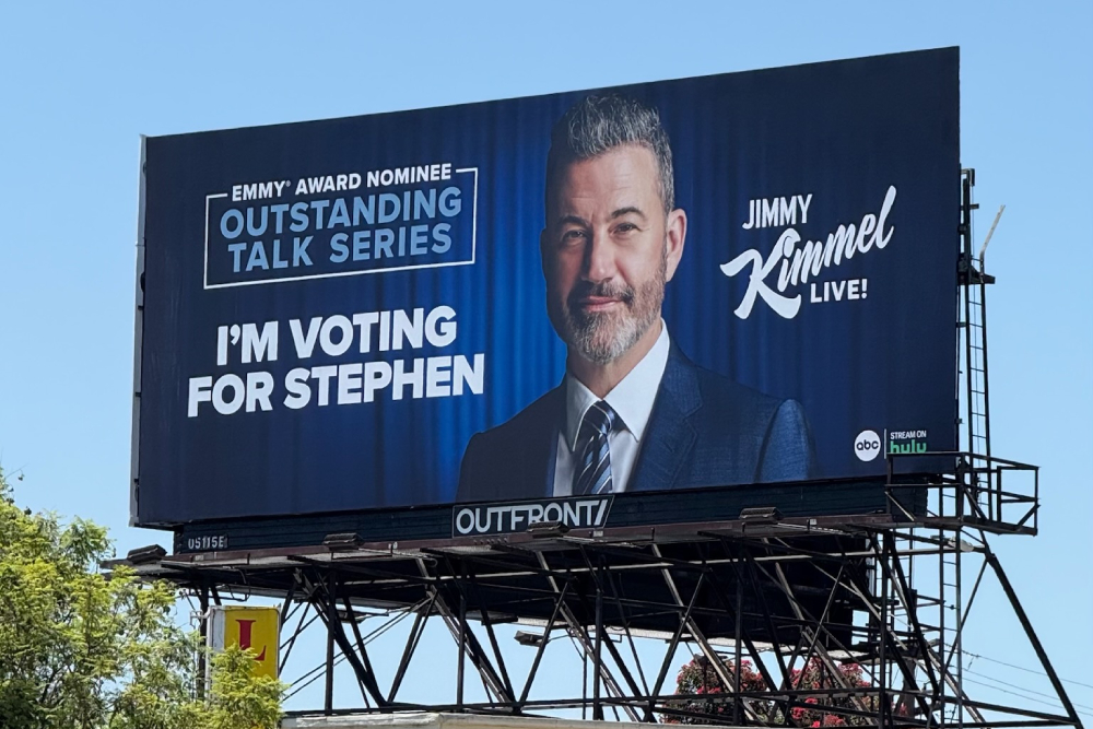 ‘I’m Voting for Stephen’: Jimmy Kimmel’s Emmys FYC Ad Stands Up for Colbert and ‘The Late Show’ Amid CBS Cancellation
