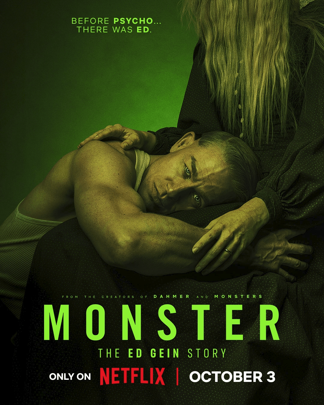 Netflix Reveals Three Posters For Upcoming Ed Gein Series