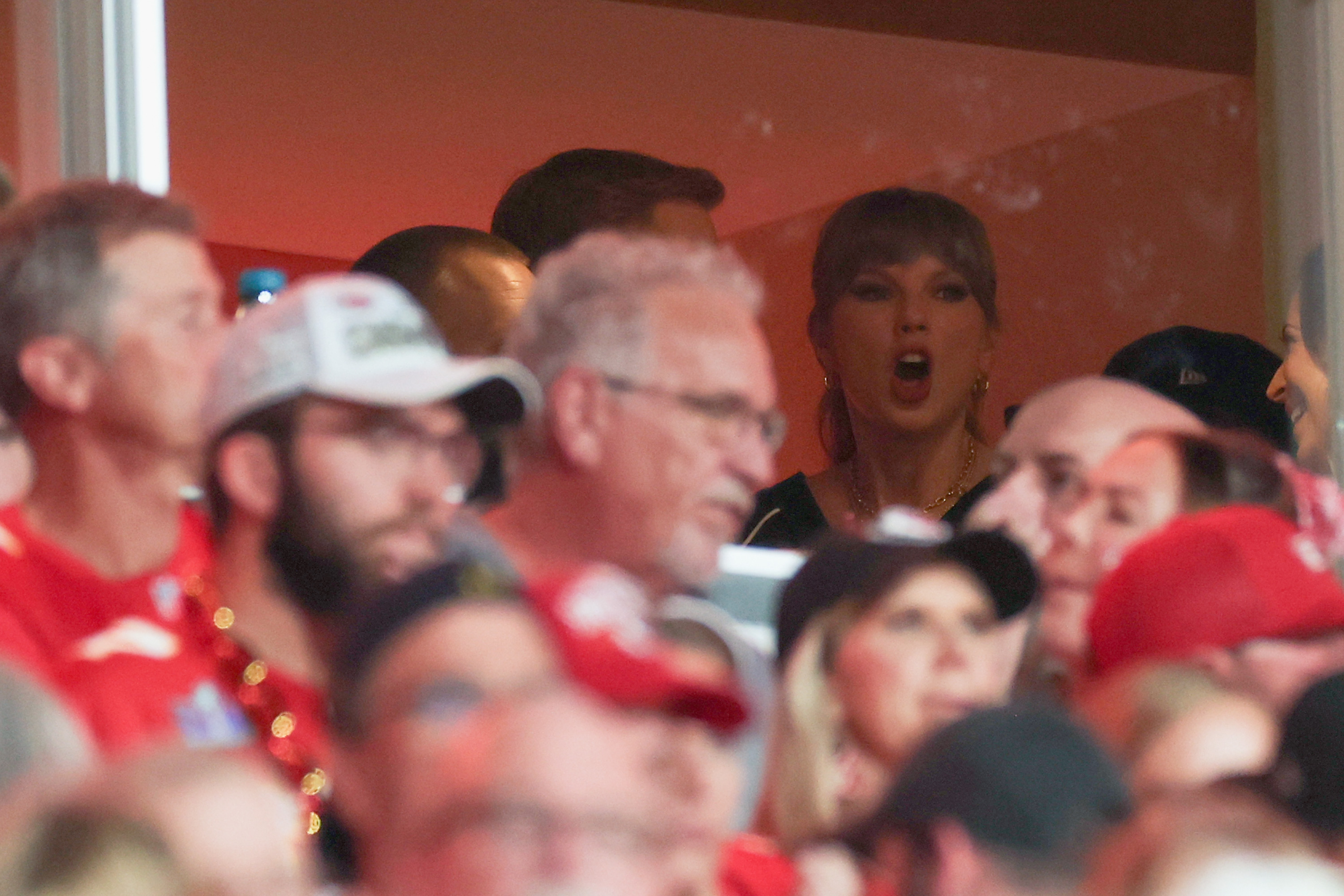 Taylor Swift Seen Cheering at First Kansas City Chiefs Game After Travis Kelce Engagement