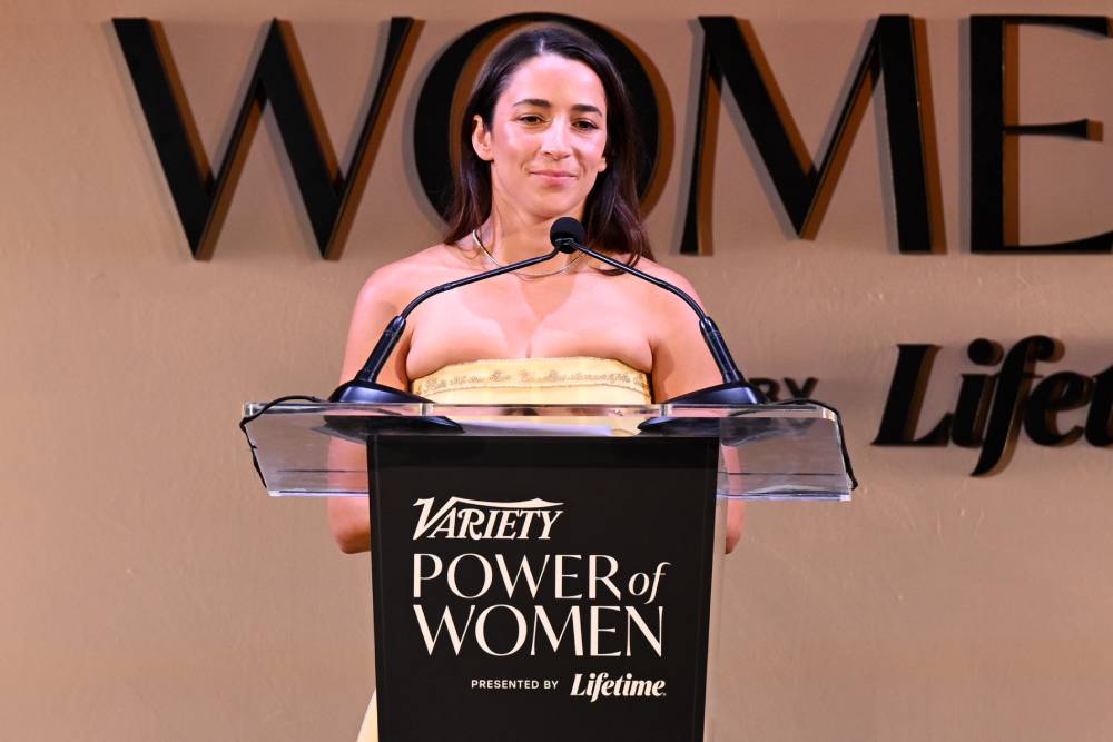 Aly Raisman Receives Variety Courage Award at Power of Women 2025
