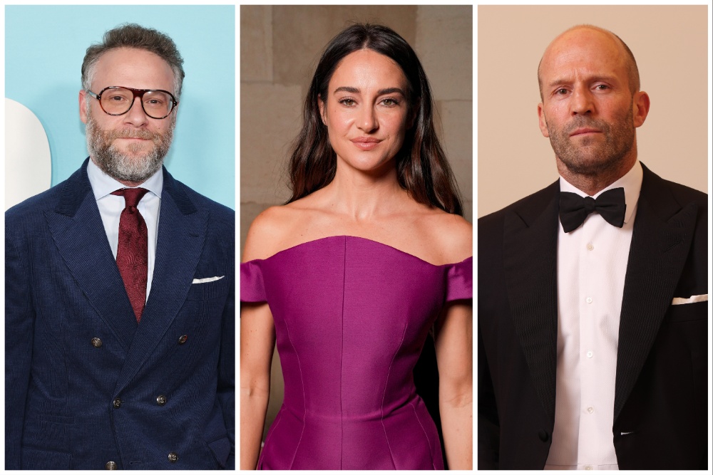 AFM Buzz Titles Sport Seth Rogen, Jason Statham, Shailene Woodley