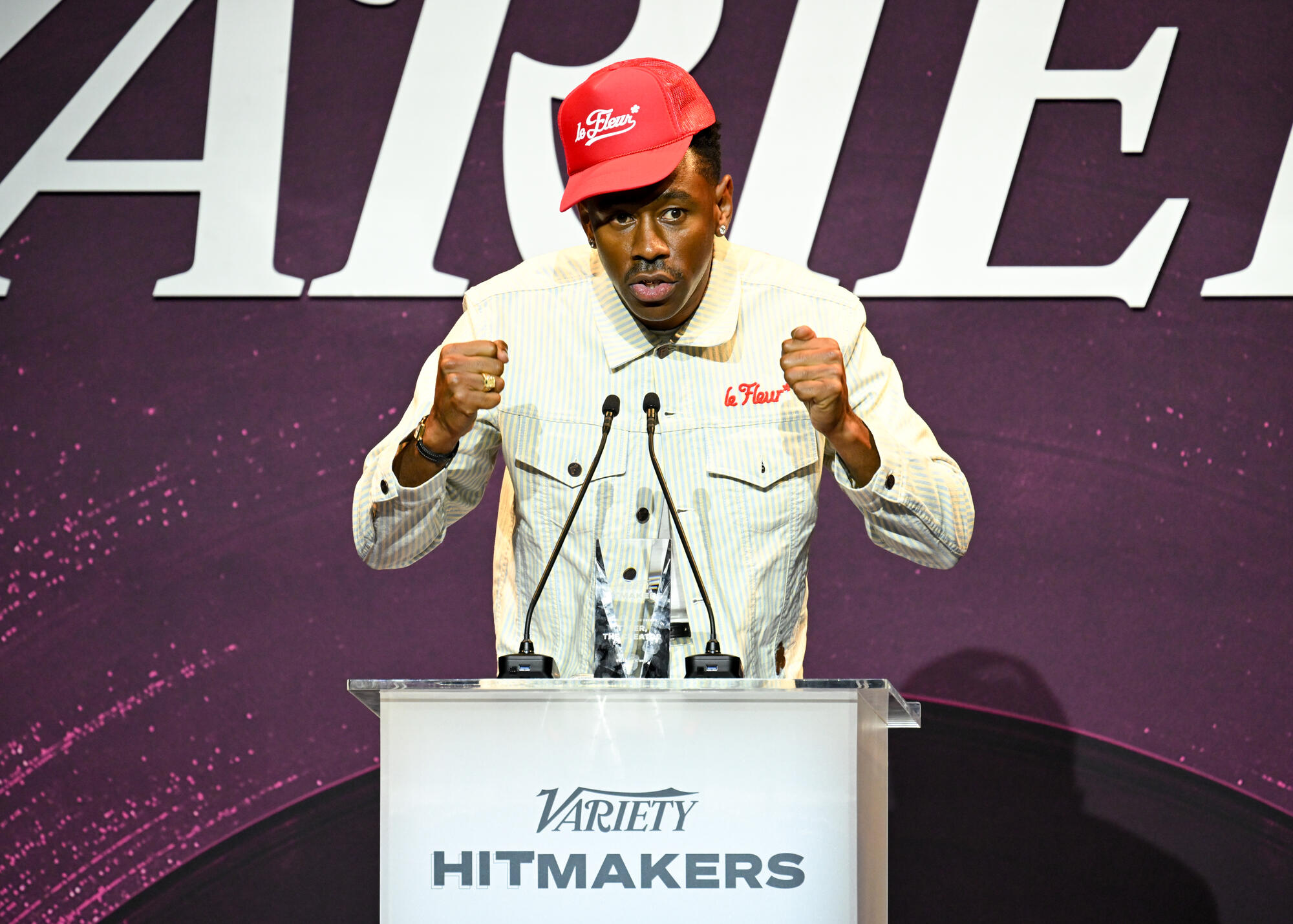 Tyler, the Creator Saluted for a Decade of ‘Super-Duper, Awesome S—‘ at Variety’s Hitmakers Event