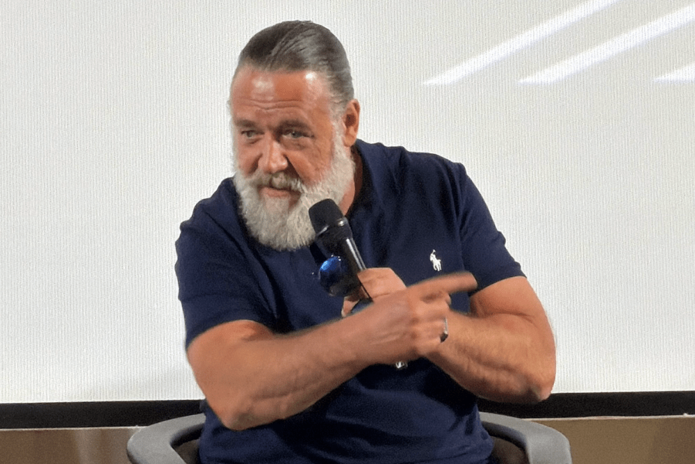 Russell Crowe habla de «mantenerse firme» en las escenas de sexo de «Gladiator»