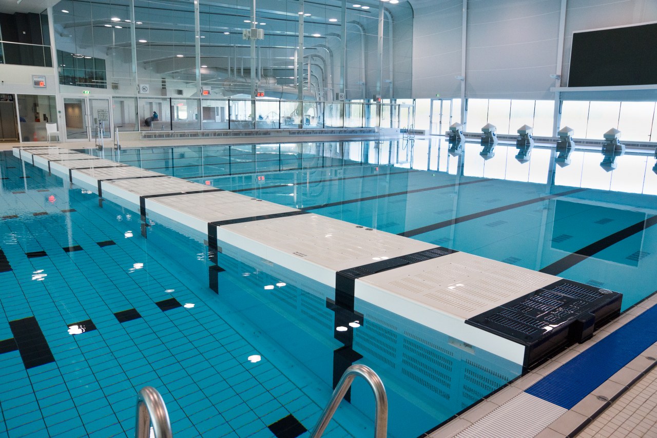 Vertical bulkheads to divide the space in your pool