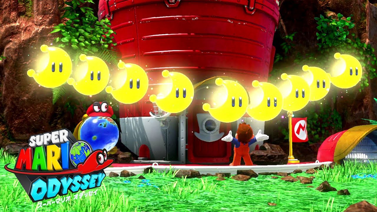 スーパーマリオオデッセイ完全攻略＃1滝の国ダイナフォー The Various