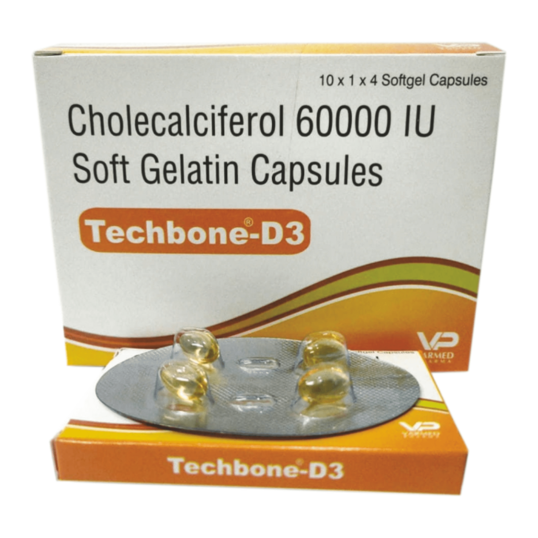 TECHBONED3 60k Softgel Capsules Unlocking the Power of Vitamin D3