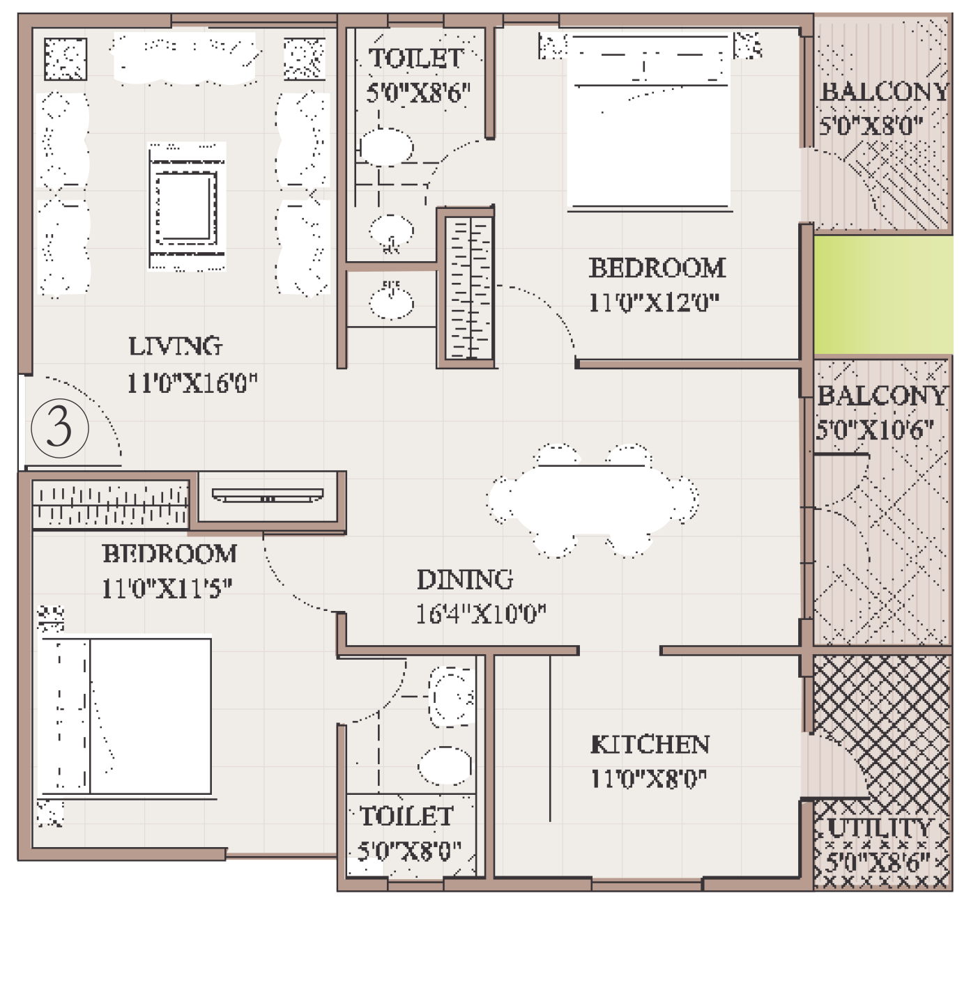 Luxury living Flats Apartments VARS Splendid