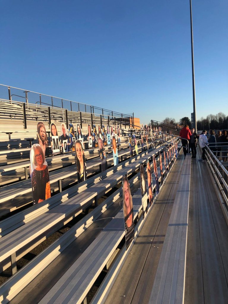 River Hill High School Fans in the Stands Varsity Graphics