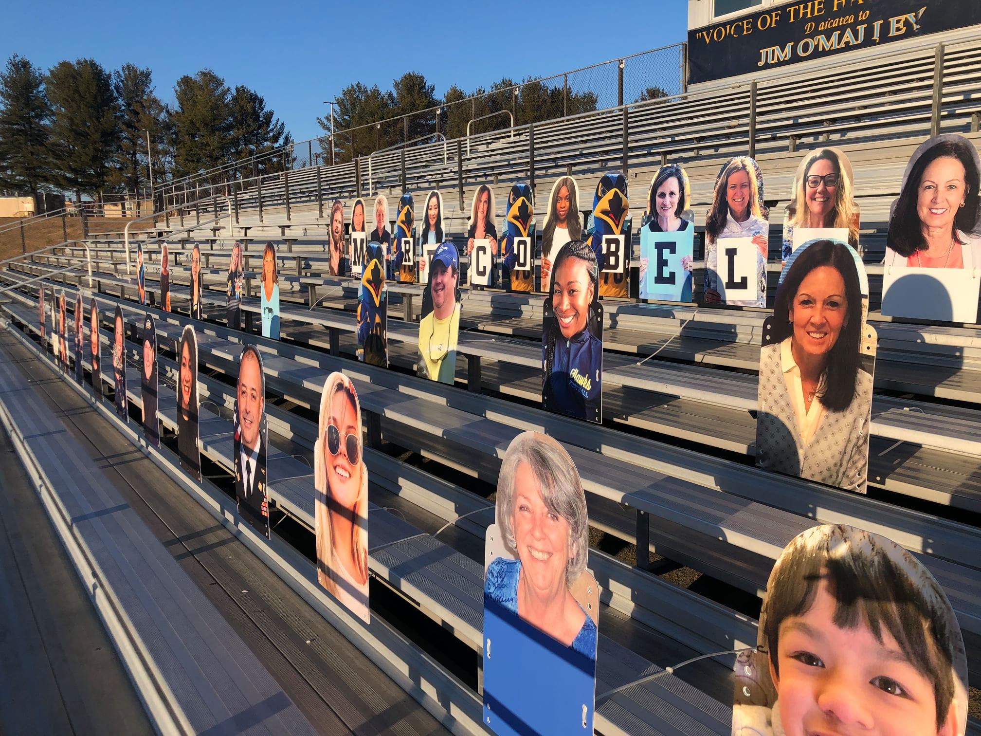 River Hill High School Fans in the Stands Varsity Graphics