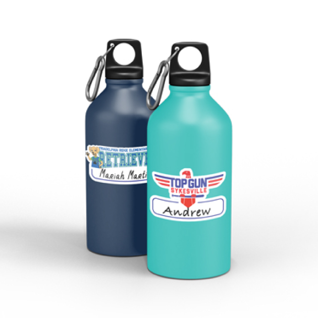 Vinyl Water Bottle Stickers Varsity Graphics
