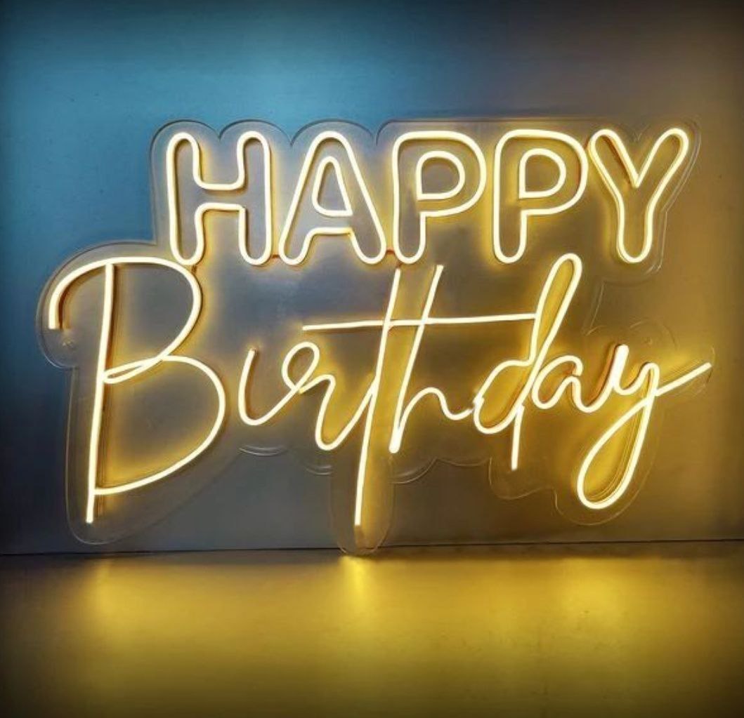 Happy Birthday Neon Vasami India