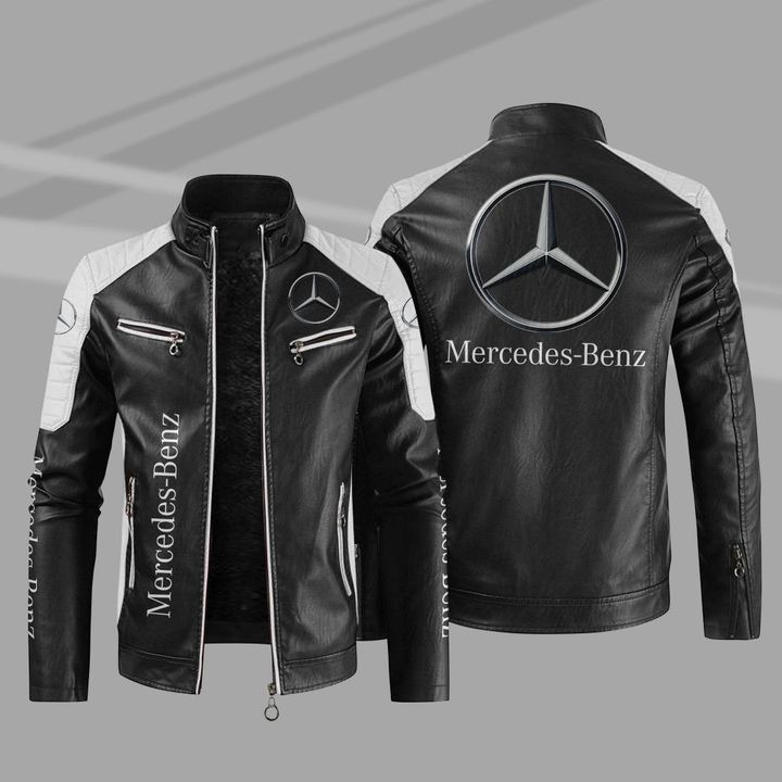 Mercedes Benz Jacket Mercedes Sport Leather Jacket V42 On Sale EvaPurses