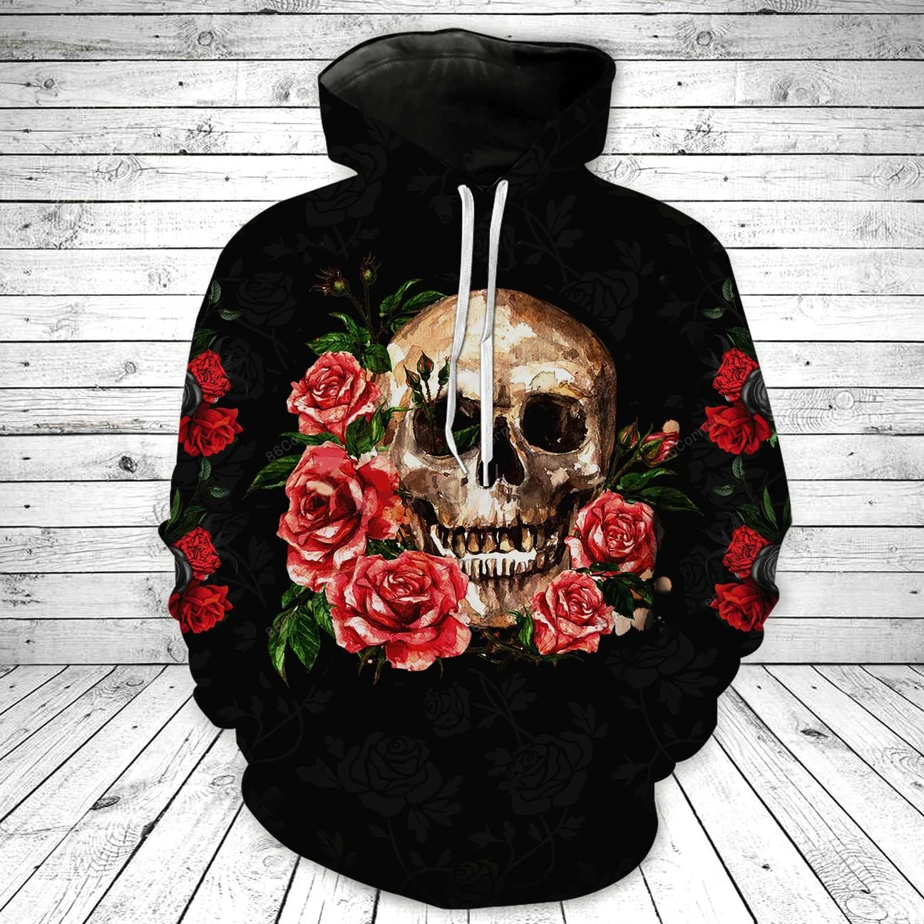 Skull Hoodies Novelty Skull Graphics TShirt Sweatshirt V09 Vascara